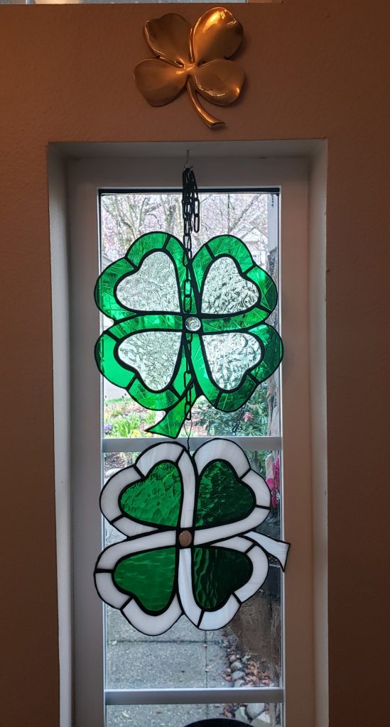 large shamrocks