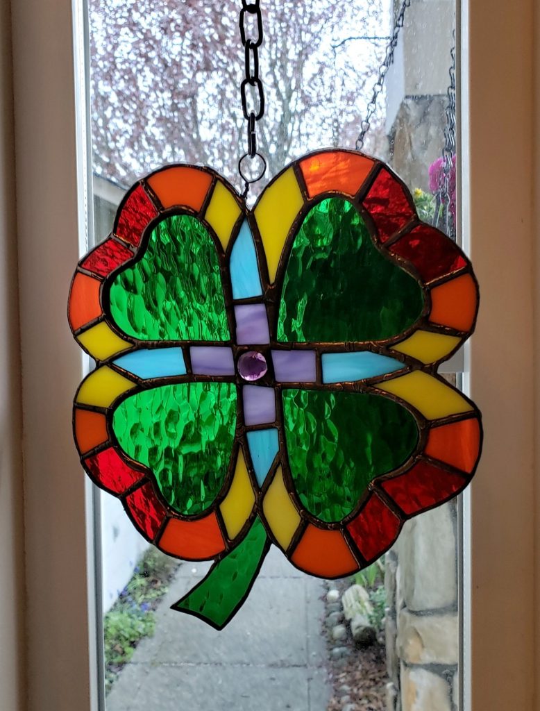 large shamrock -- custom